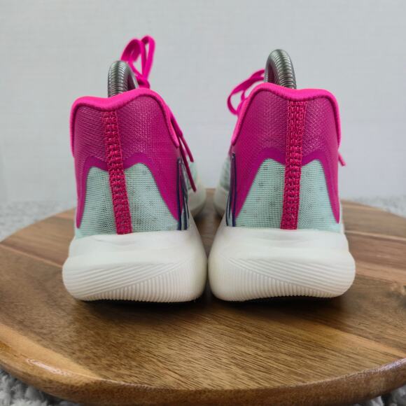 New Balance FuelCell Rebel v2 Pale Blue Pink Athletic Running Shoe Womens 8.5 B - Picture 2 of 14